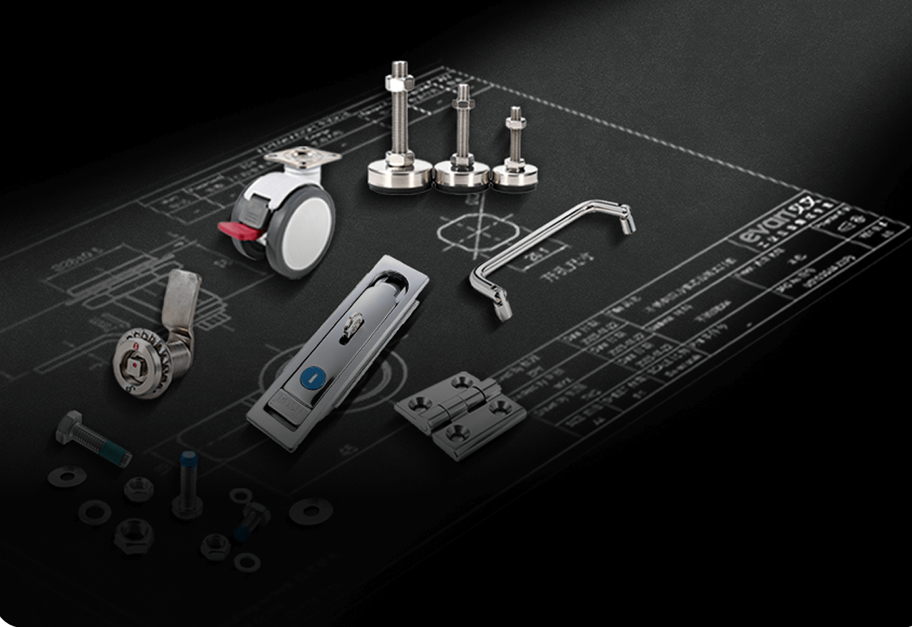 工业框体零部件3D模型库